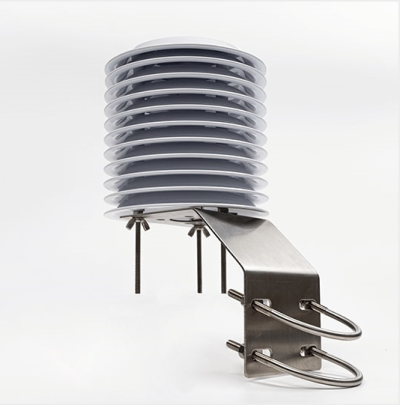 EM320TH+SS11 LoRaWAN Temperatur-/Luftfeuchtigkeitssensor inkl. Schutzgehäuse für Strahlungs- und Wetterschutz