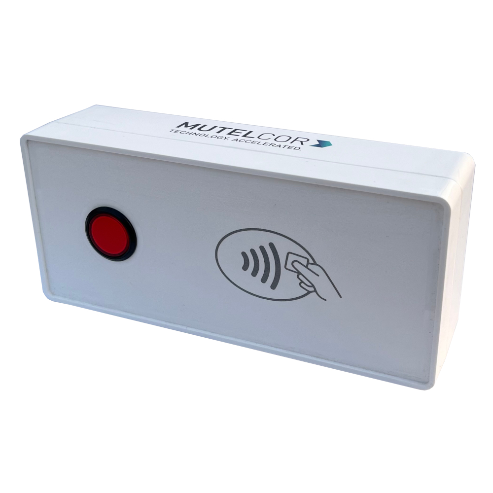 MTC-EU-NFC01 NFC RFID - LoRa Button mit Authentifizierung